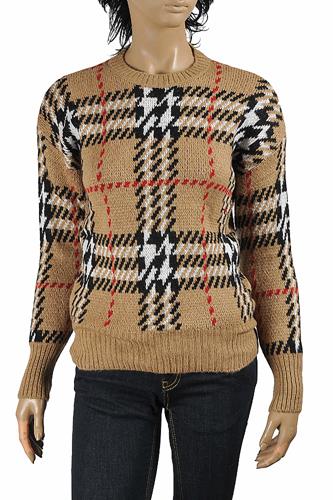 BURBERRY womenâ??s round neck knitted sweater 271
