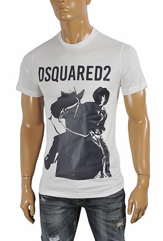 DSQUARED Menâ??s T-Shirt with front print 11