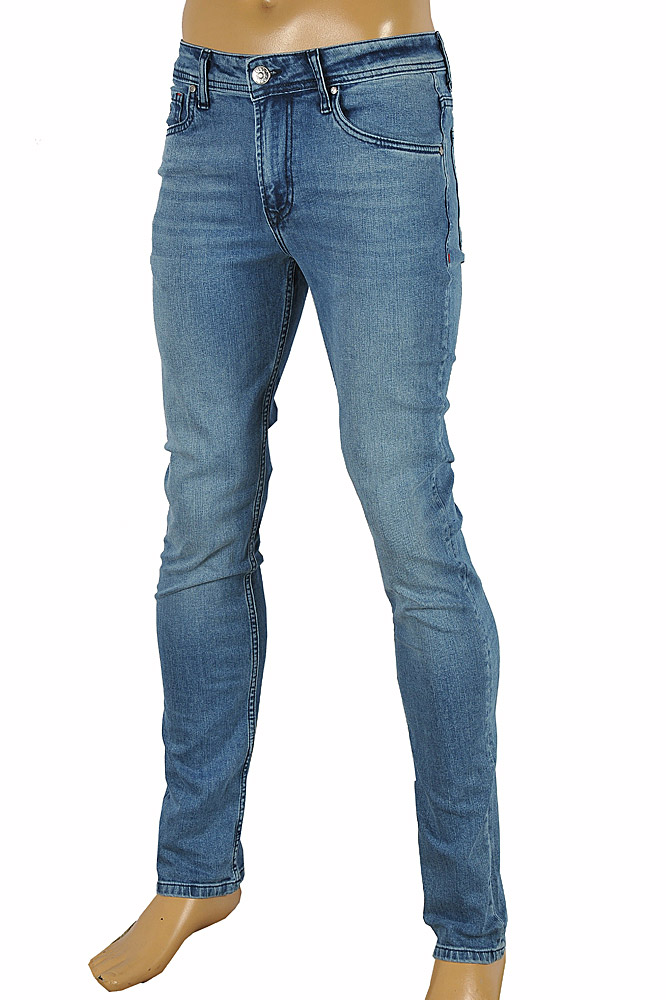 mens designer stretch jeans