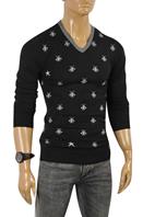 DF NEW STYLE, GUCCI Menâ??s V-Neck Knit Sweater #103