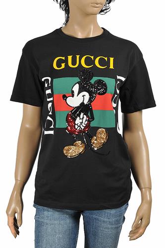 DF NEW STYLE, DISNEY x GUCCI menâ??s T-shirt with front vintage