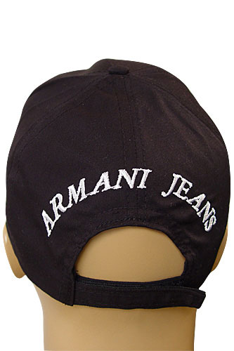 Mens Designer Clothes | ARMANI JEANS UNISEX Cap In Black #72
