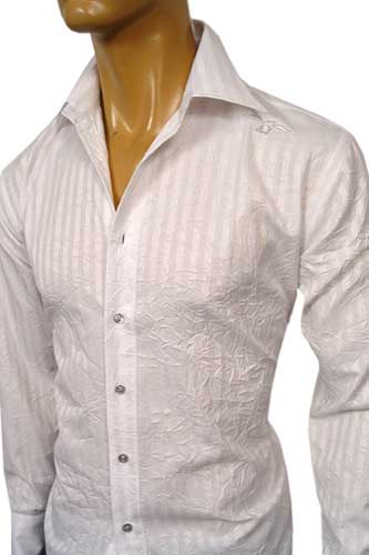 Mens Designer Clothes | ARMANI JEANS Dress Shirt #102