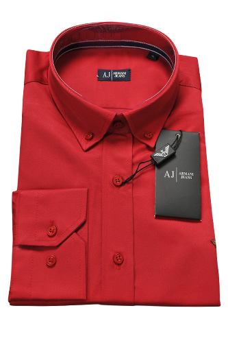 Mens Designer Clothes | ARMANI JEANS Men's Dress Shirt #221