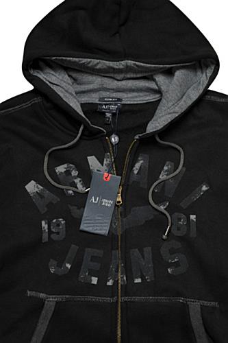 Mens Designer Clothes | ARMANI JEANS Men's Zip Up Hoodie/Jacket #128