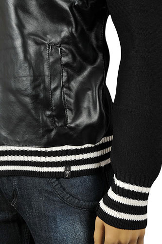 Mens Designer Clothes | EMPORIO ARMANI Artificial Leather Cotton/Jacket #94
