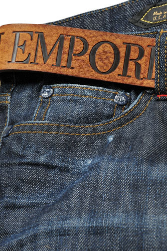 Mens Designer Clothes | EMPORIO ARMANI Men's Jeans With Belt #107