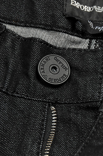 Mens Designer Clothes | EMPORIO ARMANI Men's Classic Jeans In Black #121