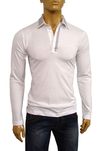 Mens Designer Clothes | EMPORIO ARMANI Mens Cotton Shirt #133