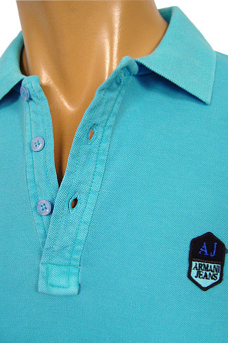 Mens Designer Clothes | ARMANI JEANS Mens Polo Shirt #113