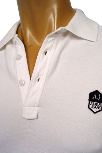 Mens Designer Clothes | ARMANI JEANS Mens Polo Shirt #115