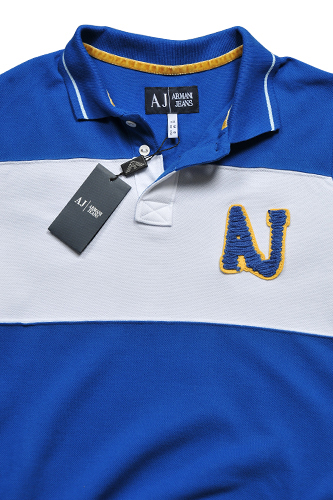 Mens Designer Clothes | ARMANI JEANS Men's Polo Shirt #183