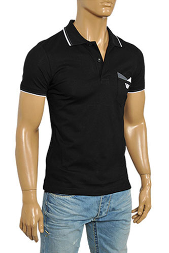 Mens Designer Clothes | EMPORIO ARMANI Men's Polo Shirt #191