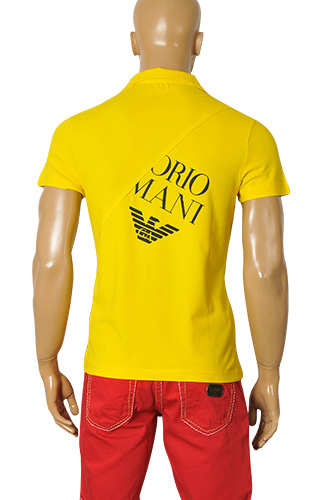 Mens Designer Clothes | EMPORIO ARMANI Men's Polo Shirt #198