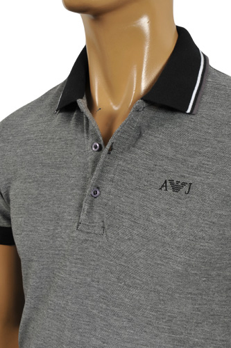 Mens Designer Clothes | ARMANI JEANS Men's Polo Shirt #234