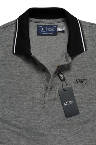 Mens Designer Clothes | ARMANI JEANS Men's Polo Shirt #234