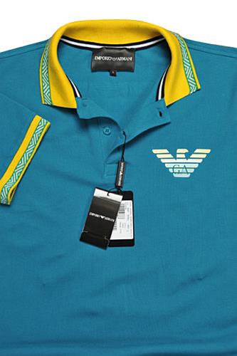 Mens Designer Clothes | EMPORIO ARMANI Men's Polo Shirt #248