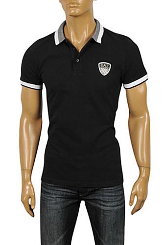 Mens Designer Clothes | EMPORIO ARMANI Men's Polo Shirt #249