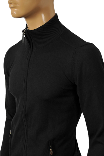 Mens Designer Clothes | ARMANI JEANS Men's Zip Up Sweater #148
