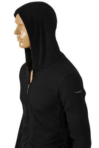 Mens Designer Clothes | EMPORIO ARMANI JEANS Menâ??s Zip Up Hooded Sweater #150