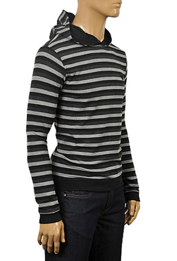 Mens Designer Clothes | EMPORIO ARMANI Menâ??s Hooded Sweater #164