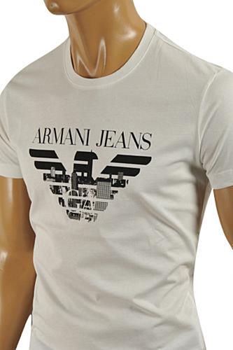 Mens Designer Clothes | ARMANI JEANS Men's T-Shirt #116