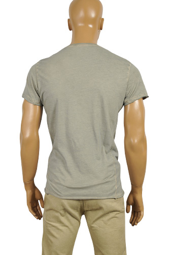 Mens Designer Clothes | EMPORIO ARMANI Men's V-Neck Short Sleeve Tee #86