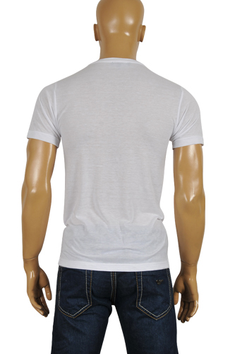 Mens Designer Clothes | ARMANI JEANS Men's Crew-neck Short Sleeve Tee #87