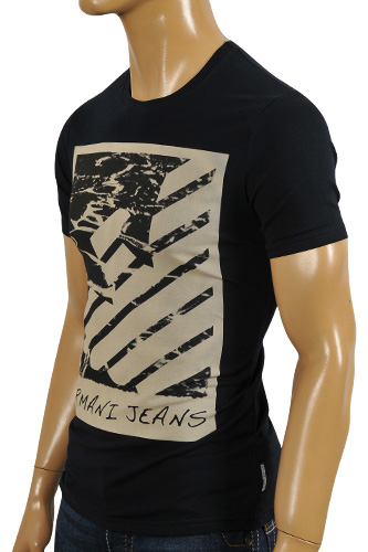 Mens Designer Clothes | ARMANI JEANS Men's T-Shirt #98