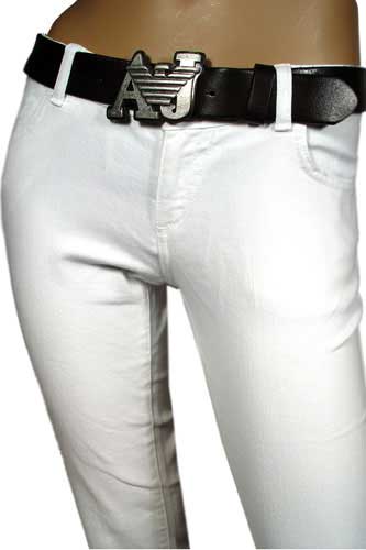armani jeans belt womens
