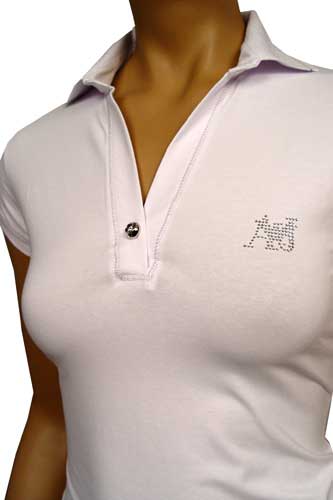 Womens Designer Clothes | ARMANI JEANS Ladies Polo Shirt #109
