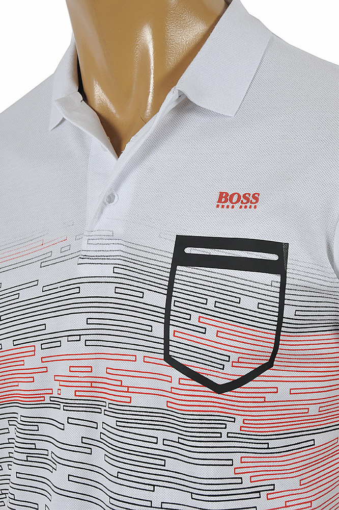 Mens Designer Clothes | HUGO BOSS menâ??s cotton polo shirt 66