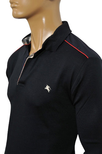 Mens Designer Clothes | BURBERRY Men's Button Up Sweater #8