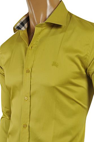 Mens Designer Clothes | BURBERRY Men's Dress Shirt #162