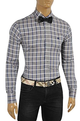 Mens Designer Clothes | BURBERRY Men's Dress Shirt #229