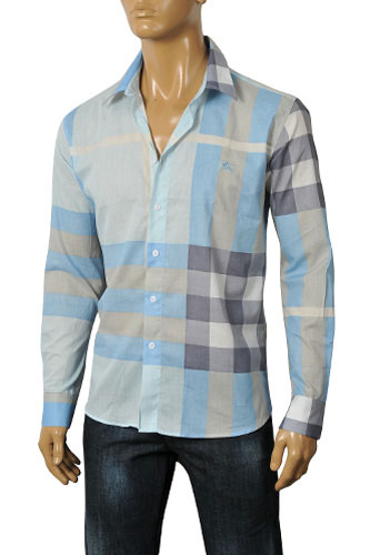 Mens Designer Clothes | BURBERRY Men's Dress Shirt #3