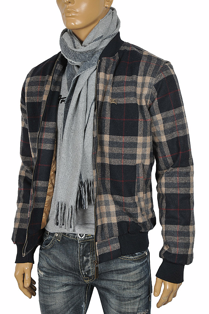 Mens Designer Clothes | BURBERRY men's bomber warm jacket 54