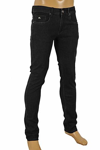 Mens Designer Clothes | BURBERRY Men's Slim Fit/Skinny Legs Jeans, In Black #14