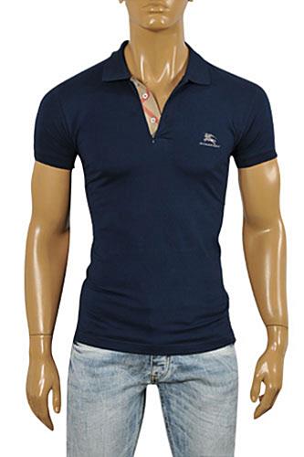 Mens Designer Clothes | BURBERRY Men's Polo Shirt #183