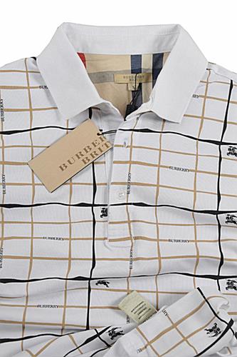 Mens Designer Clothes | BURBERRY Men's Polo Shirt #238