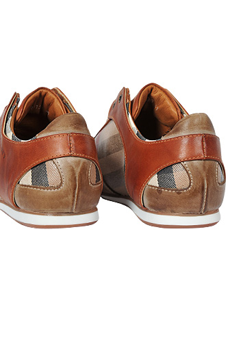 Designer Clothes Shoes | BURBERRY Men's Leather Sneaker Shoes #238