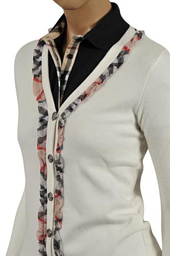 Womens Designer Clothes | BURBERRY Ladiesâ?? Button Up Cardigan/Sweater #176