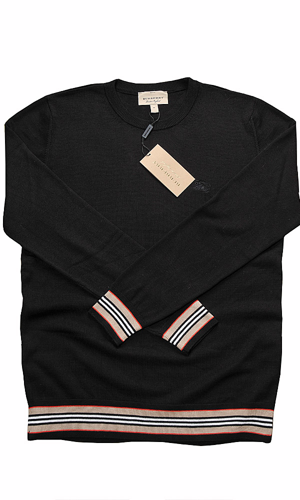 Mens Designer Clothes | BURBERRY men's round neck sweater 261