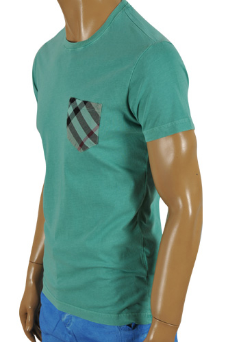 Mens Designer Clothes | BURBERRY Men's Cotton T-shirt #144