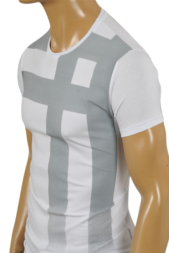 Mens Designer Clothes | BURBERRY Men's Fitted T-Shirt #149