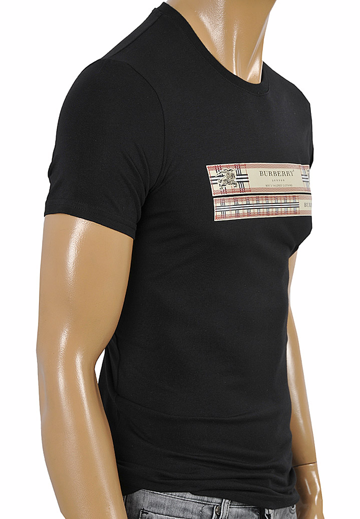 Mens Designer Clothes | BURBERRY Men's Cotton T-Shirt 253