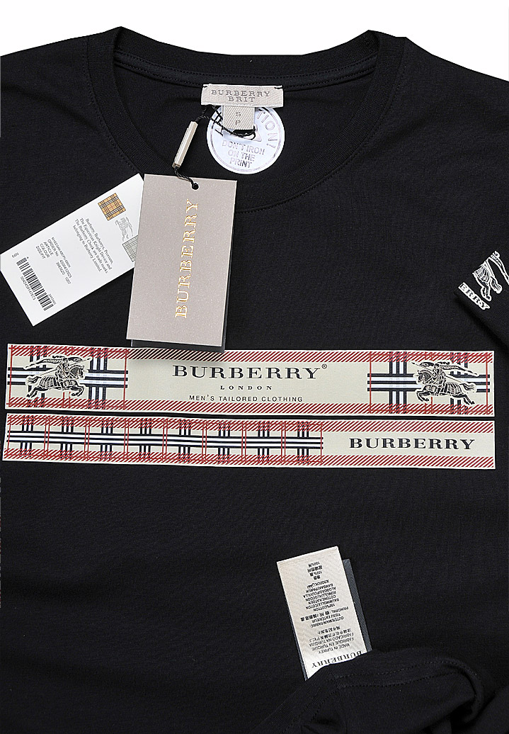 Mens Designer Clothes | BURBERRY Men's Cotton T-Shirt 253