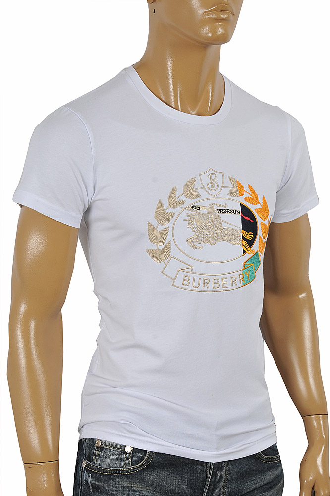 Mens Designer Clothes | BURBERRY Men's Cotton T-Shirt 254