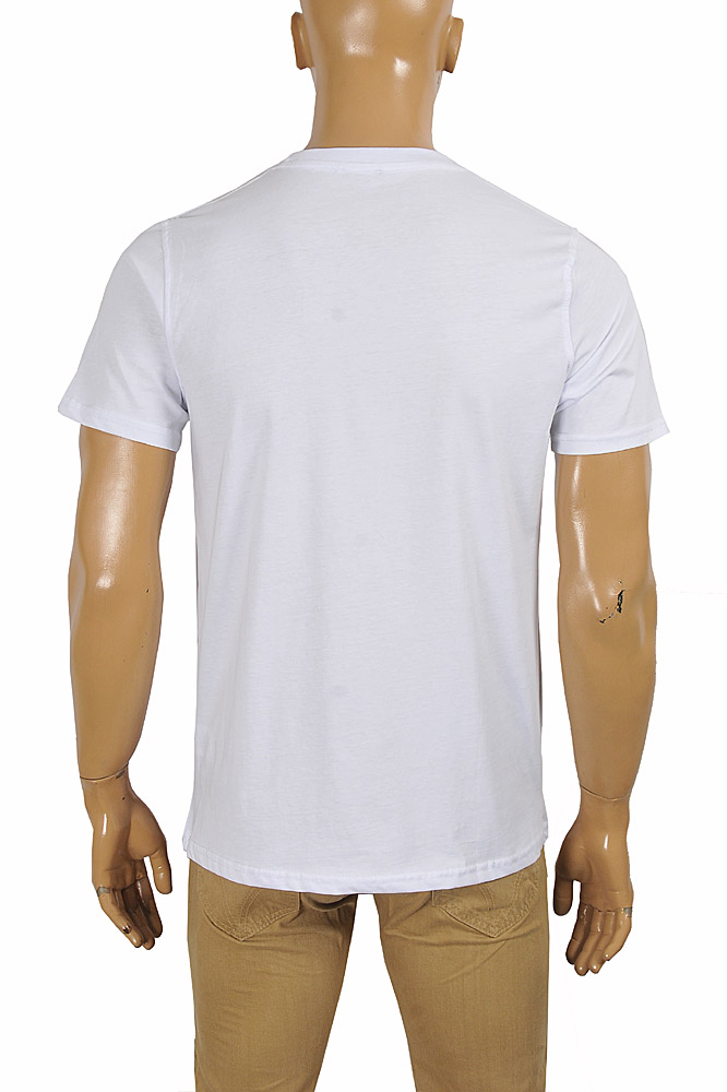 Mens Designer Clothes | BURBERRY Men's Cotton T-Shirt With Front Logo Print 287