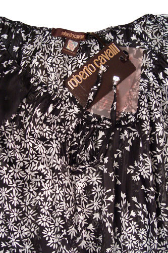 Womens Designer Clothes | ROBERTO CAVALLI Flower Print Blouse #214
